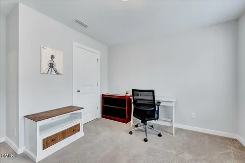 a view of workspace with furniture