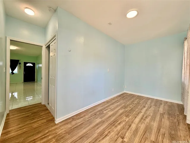 wooden floor in an empty room