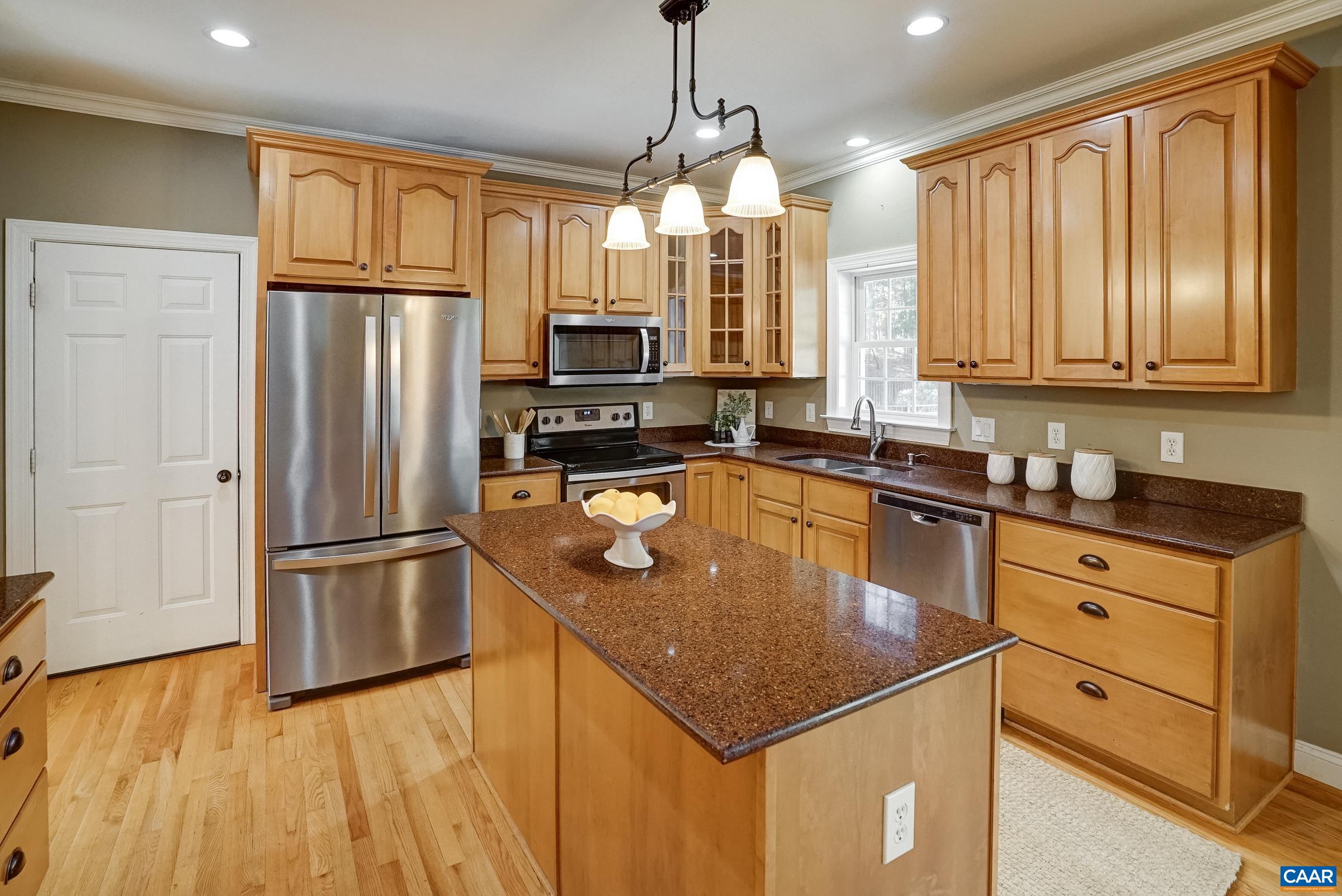 3536 Preddy Creek Road Charlottesville, VA 22911 - Photo 15 of 68 Gourmet kitchen features maple cabinets, and granite counters.