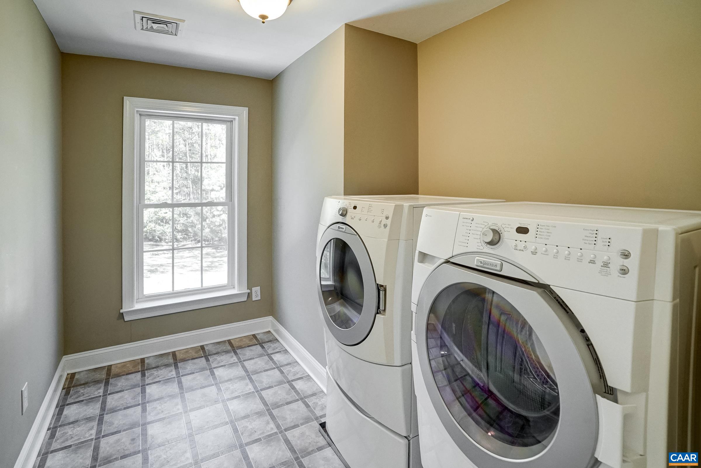 3536 Preddy Creek Road Charlottesville, VA 22911 - Photo 42 of 68 Laundry room with pedestal washer and dryer.