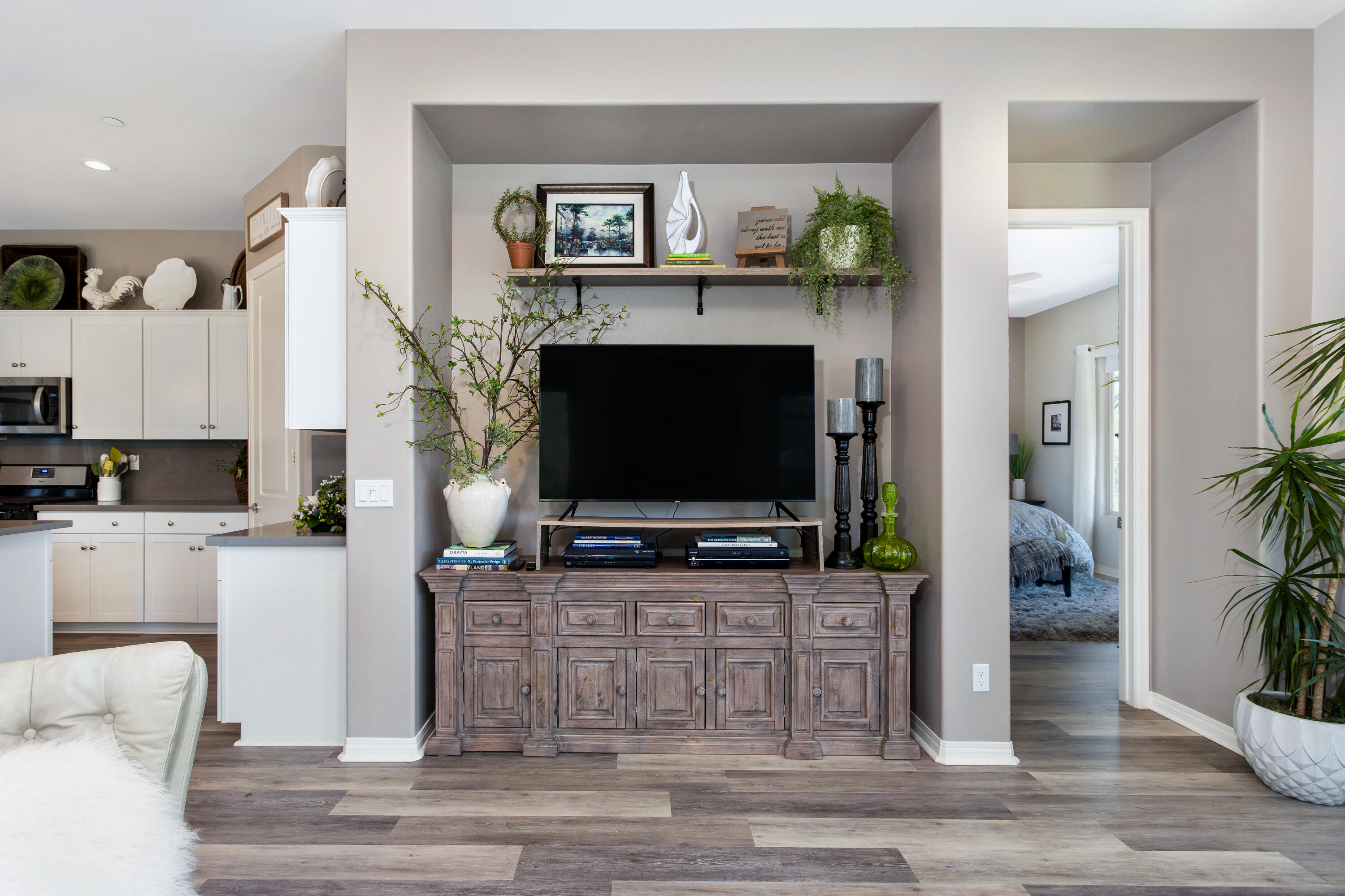 61 Syrah Rancho Mirage, CA 92270 - Photo 13 of 61 a living room with furniture and a flat screen tv