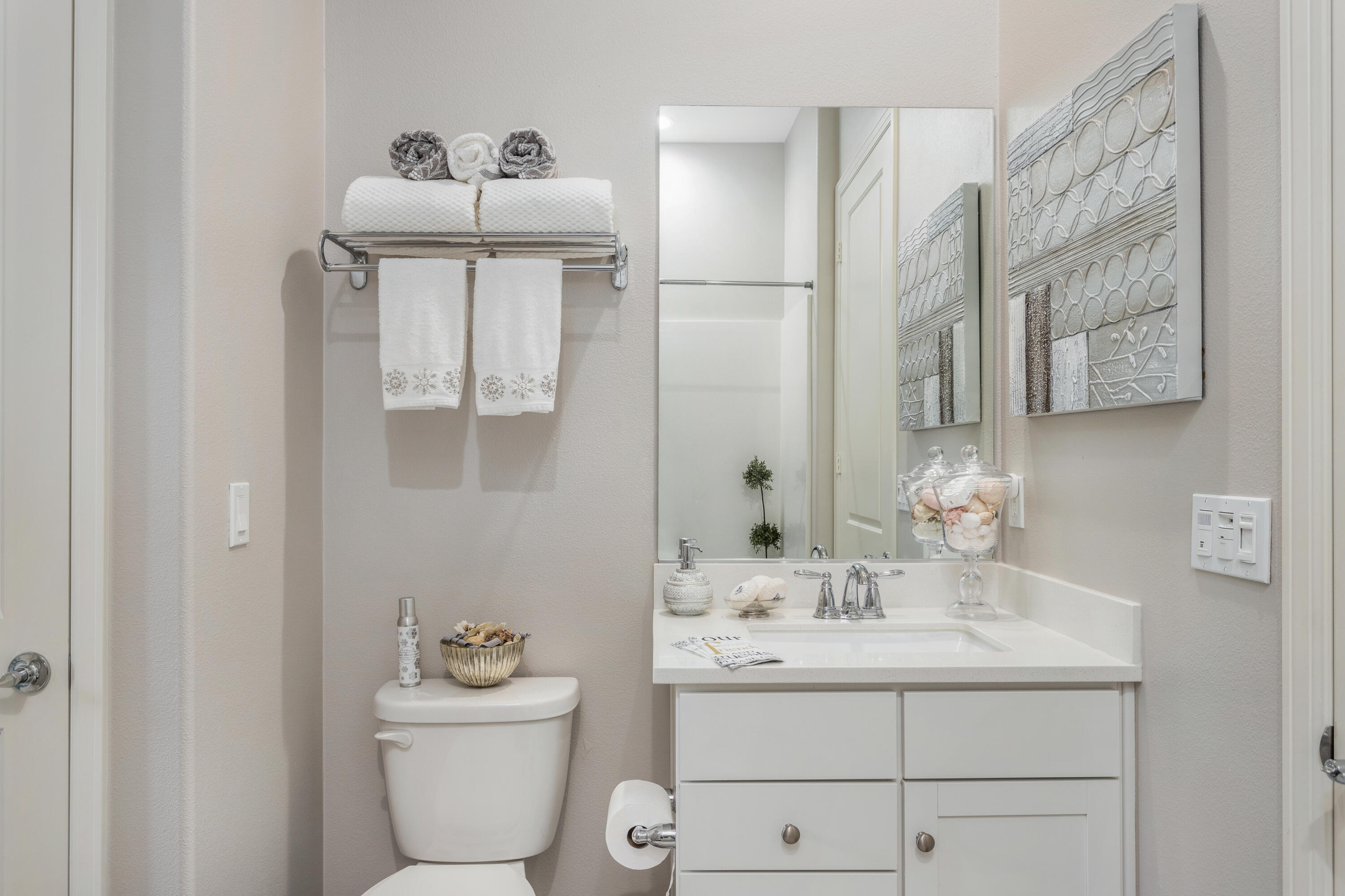 61 Syrah Rancho Mirage, CA 92270 - Photo 34 of 61 a bathroom with a toilet sink and mirror