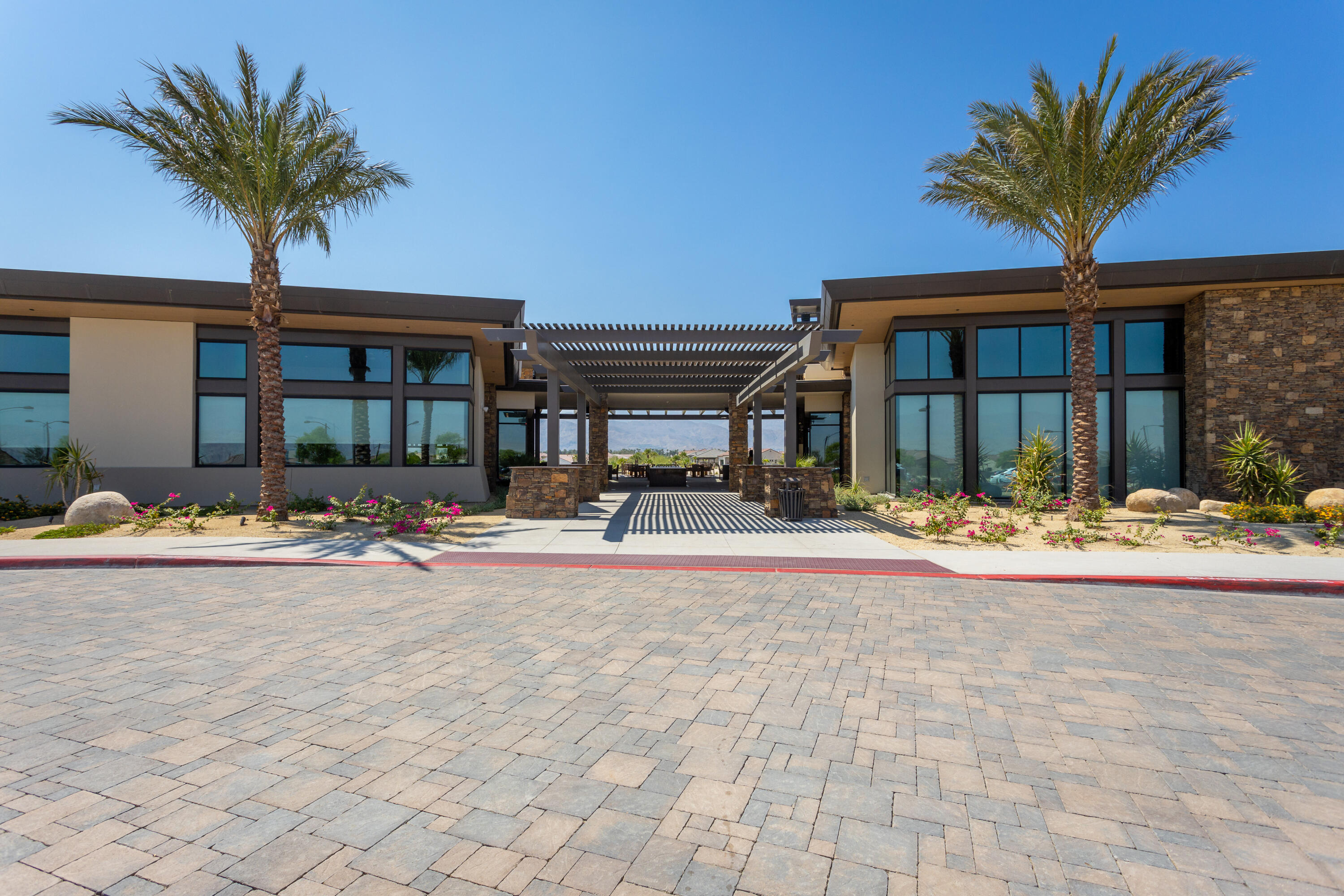 61 Syrah Rancho Mirage, CA 92270 - Photo 55 of 61 a view of house with outdoor space and swimming pool