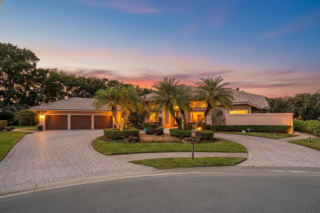 17595 Bocaire Place Boca Raton, FL 33487 - Photo 3 of 70 twilightfront