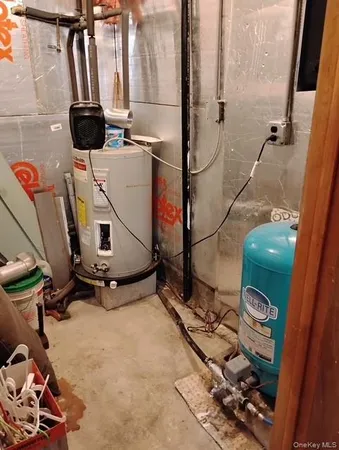 a room with storage and utility