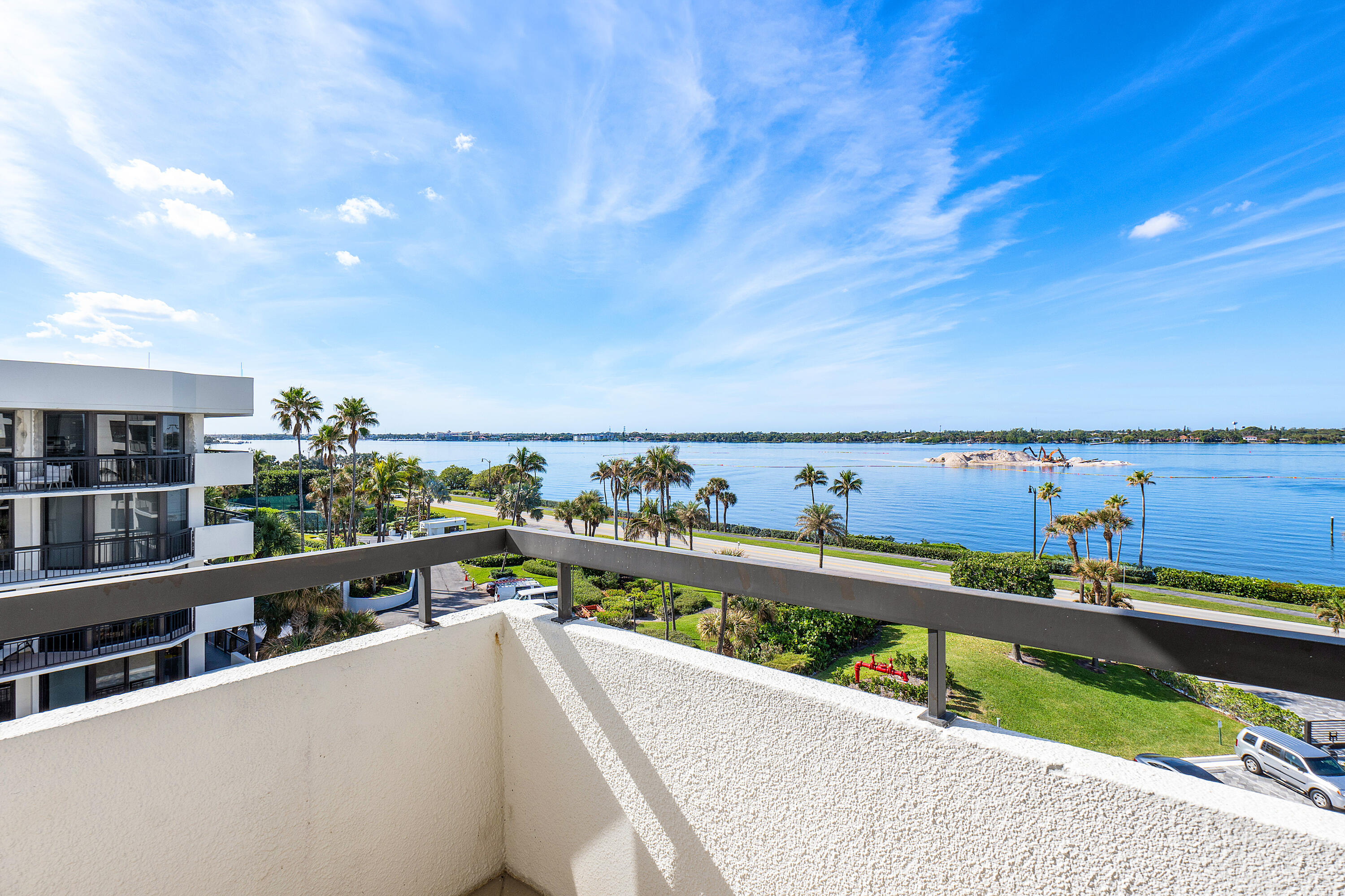 3120 South Ocean Boulevard, Unit 1502 Palm Beach, FL 33480 - Photo 18 of 26 a view of a balcony with city view