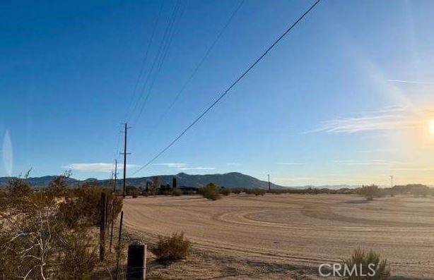 23585 Bear Valley Road Apple Valley, CA 92308 - Photo 2 of 3 a view of a road with an ocean view