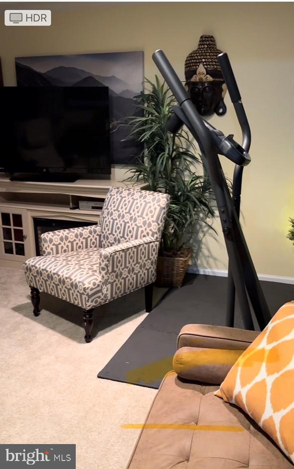 8244 Carrleigh Parkway Springfield, VA 22152 - Photo 23 of 25 a living room with furniture and a rug