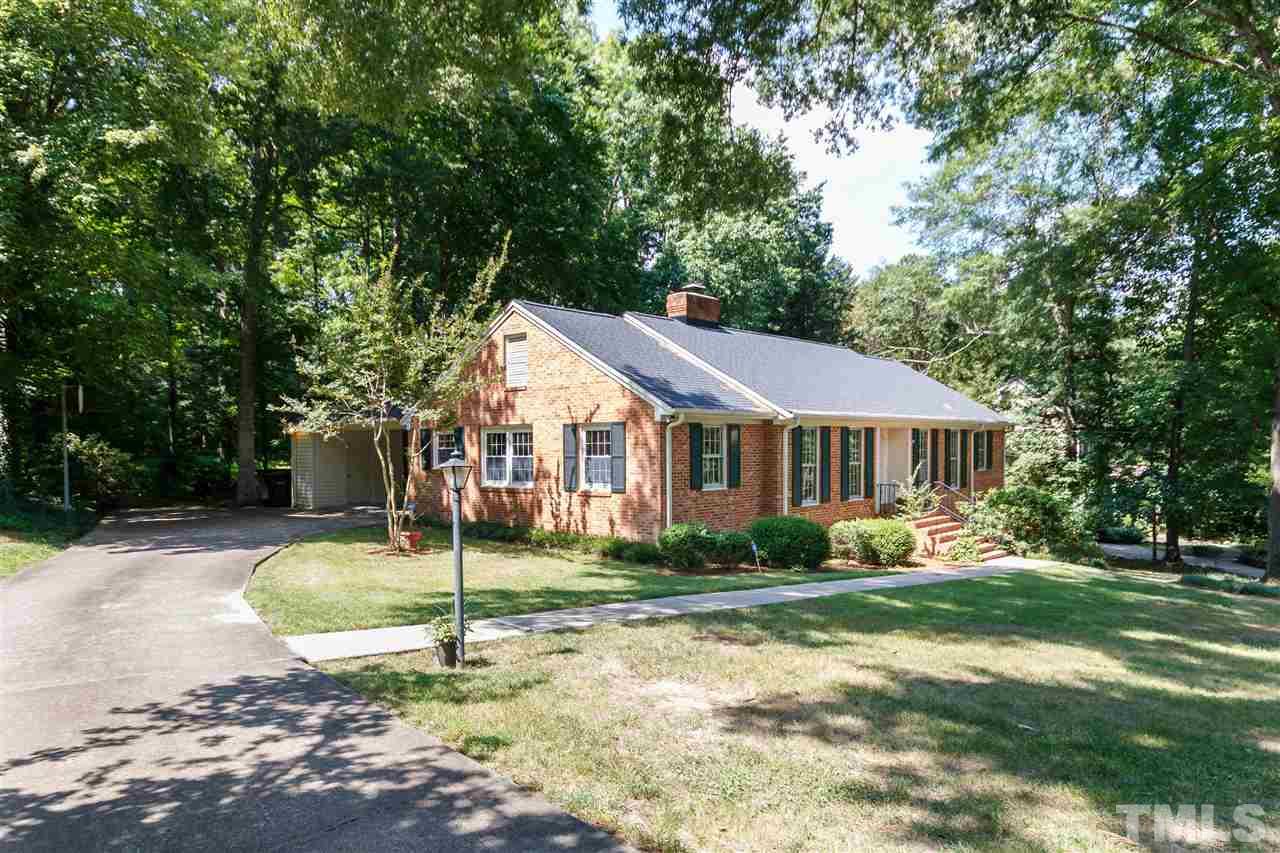2911 Buckingham Road Durham, NC 27707 - Photo 2 of 25 a front view of a house with a yard