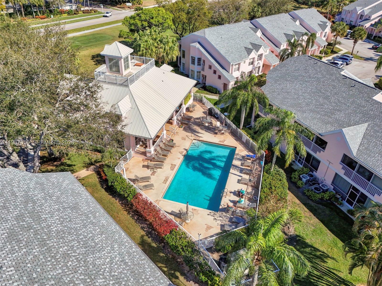 101 Muirfield Court, Unit 101D Jupiter, FL 33458 - Photo 59 of 62 an aerial view of a house with outdoor space