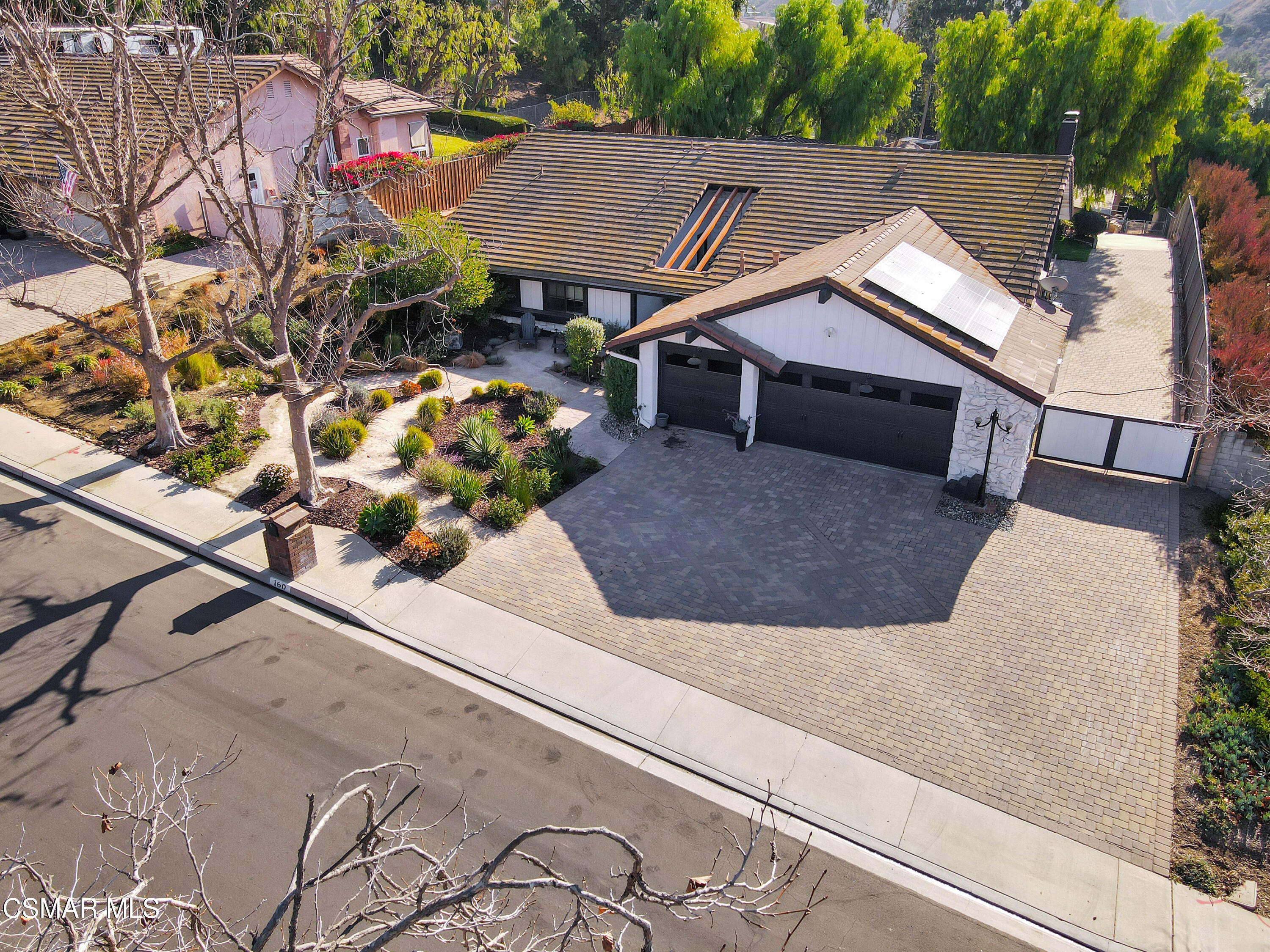 160 Wrangler Road Simi Valley, CA 93065 - Photo 6 of 65 an aerial view of a house with a yard