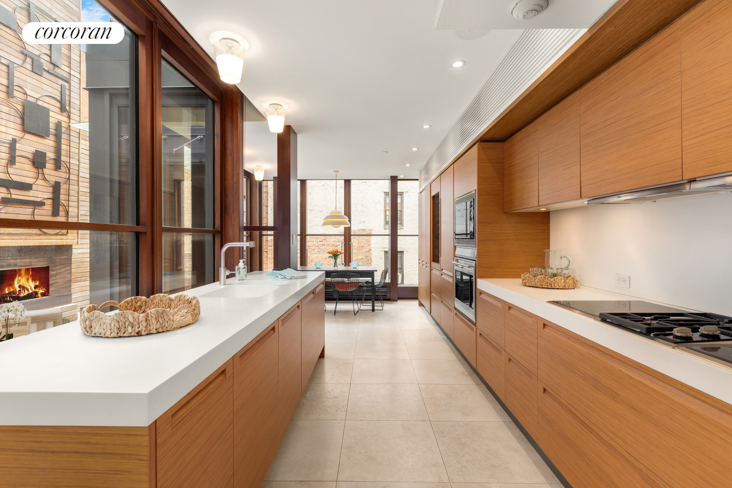 22 Gramercy Park South, Unit PH Manhattan, NY 10003 - Photo 7 of 25 a large kitchen with stainless steel appliances granite countertop a lot of counter space and a sink