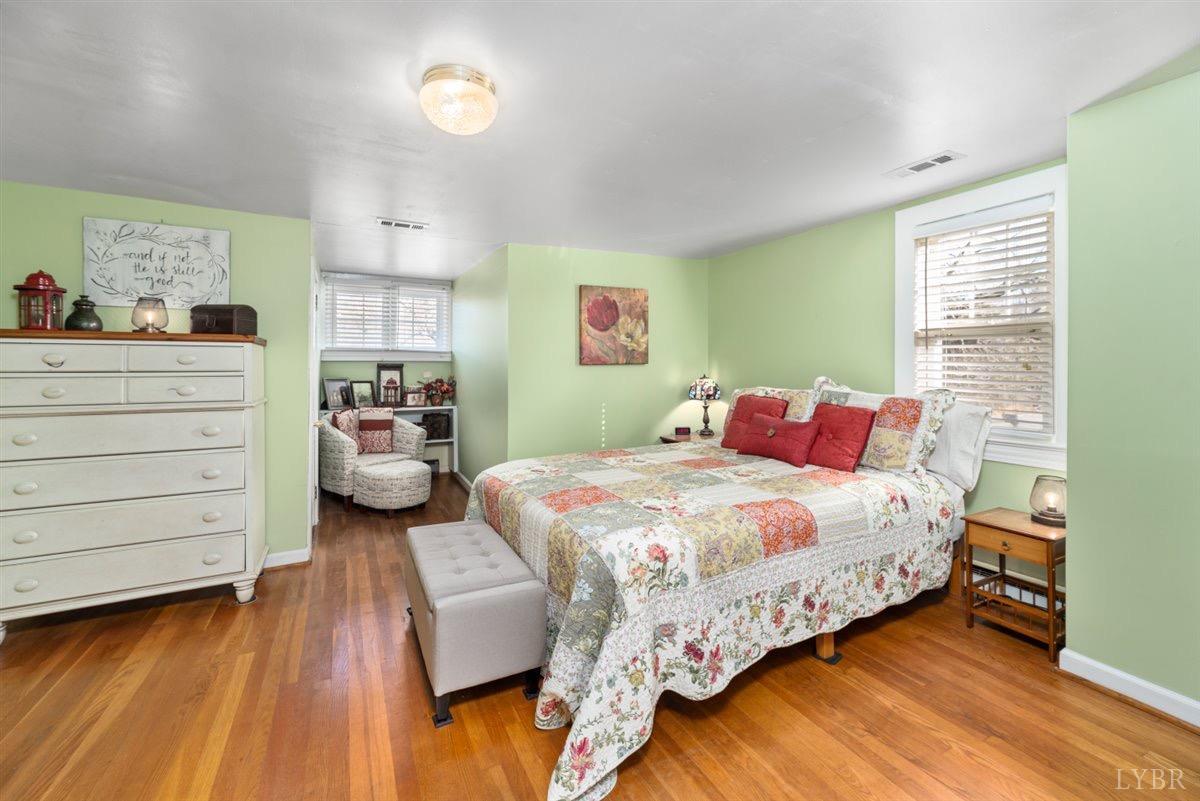 1045 Thrashers Creek Road Amherst, VA 24521 - Photo 20 of 54 a bedroom with a bed and a closet