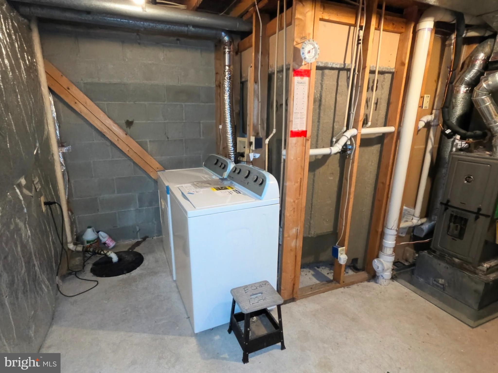 1226 East Chase Street Baltimore, MD 21202 - Photo 32 of 41 Functional laundry space with utility features.