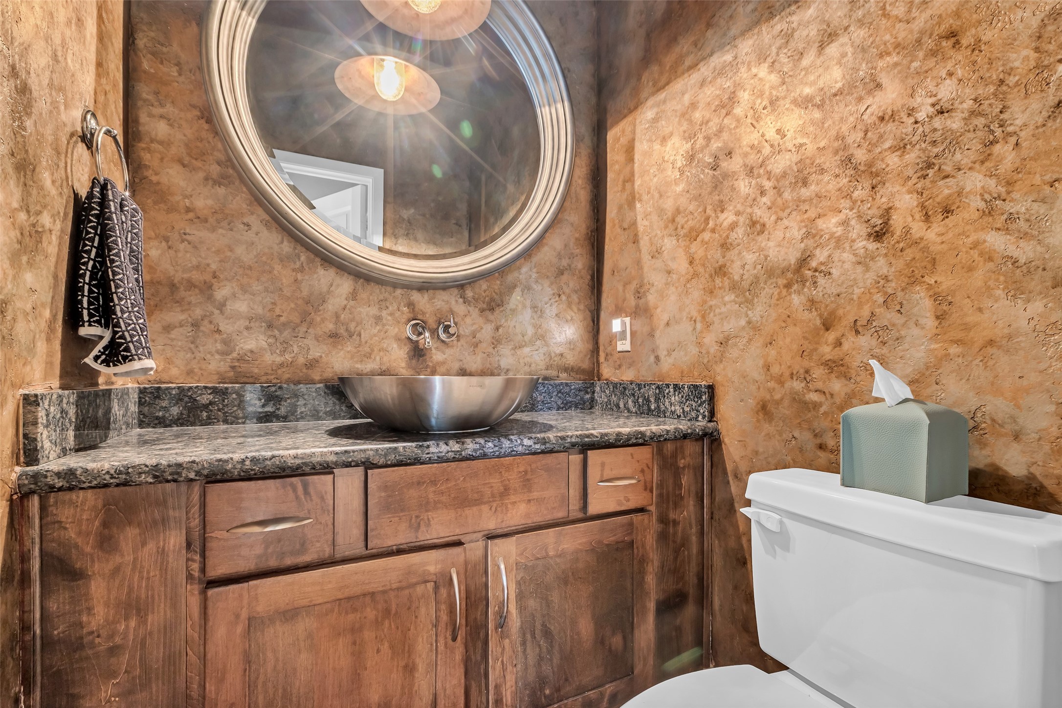 2413 Ralph Street, Unit 2 Houston, TX 77006 - Photo 10 of 26 a bathroom with a toilet and a sink