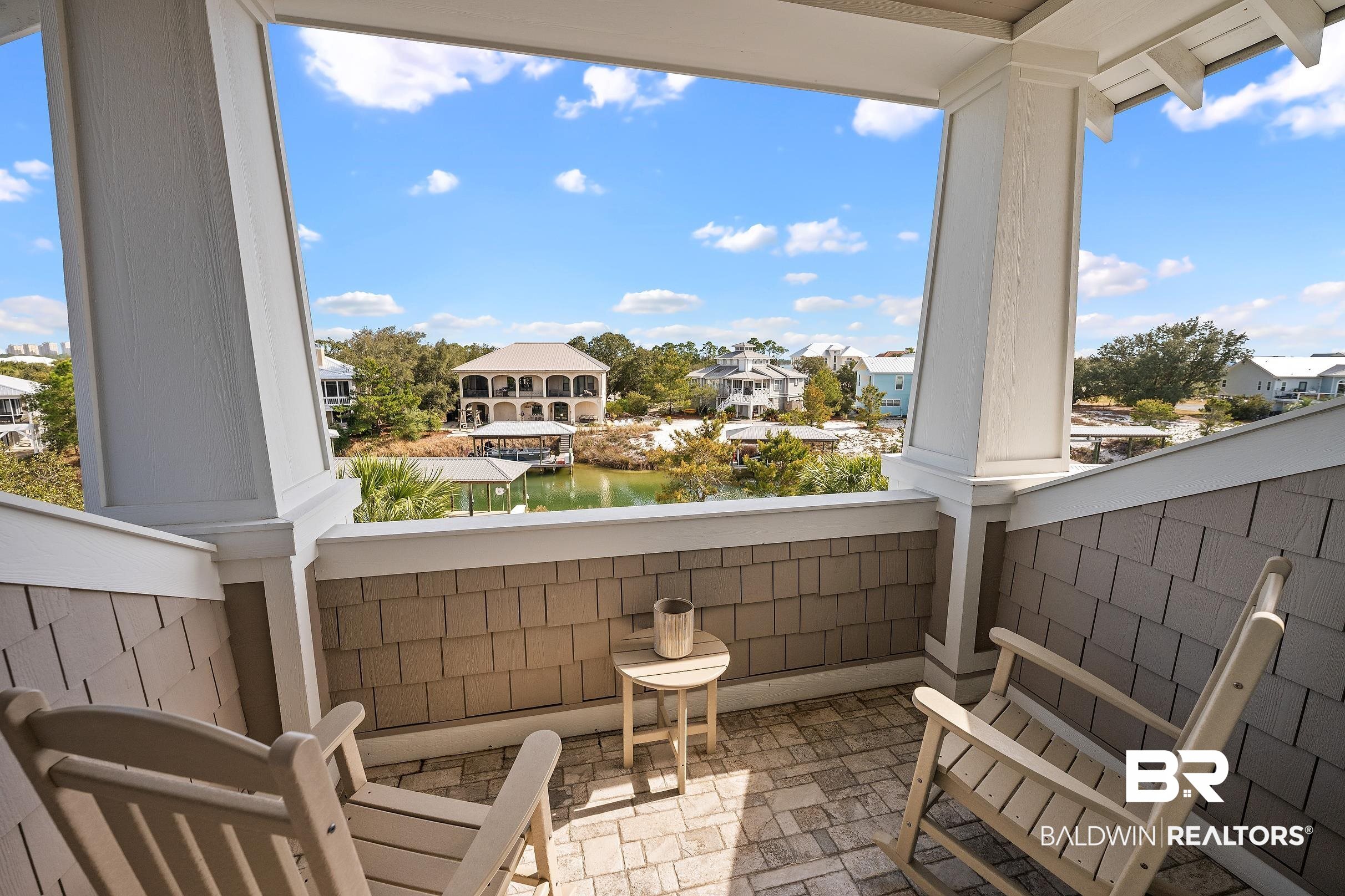 33186 Marlin Key Drive Orange Beach, AL 36561 - Photo 73 of 87 Balcony with a water view and a residential view