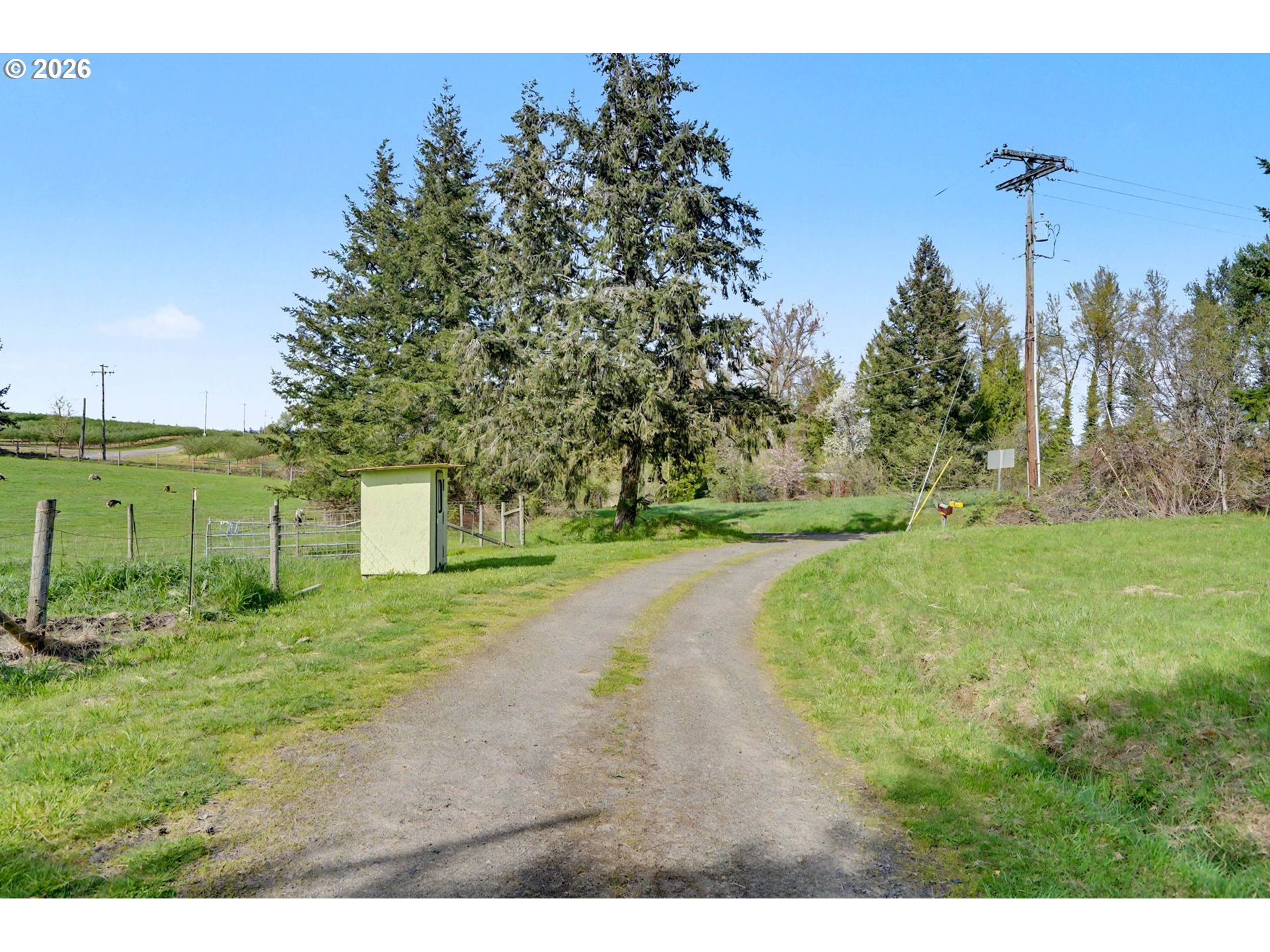 11072 South Bremer Road Canby, OR 97013 - Photo 4 of 44 a backyard of a house with lots of green space