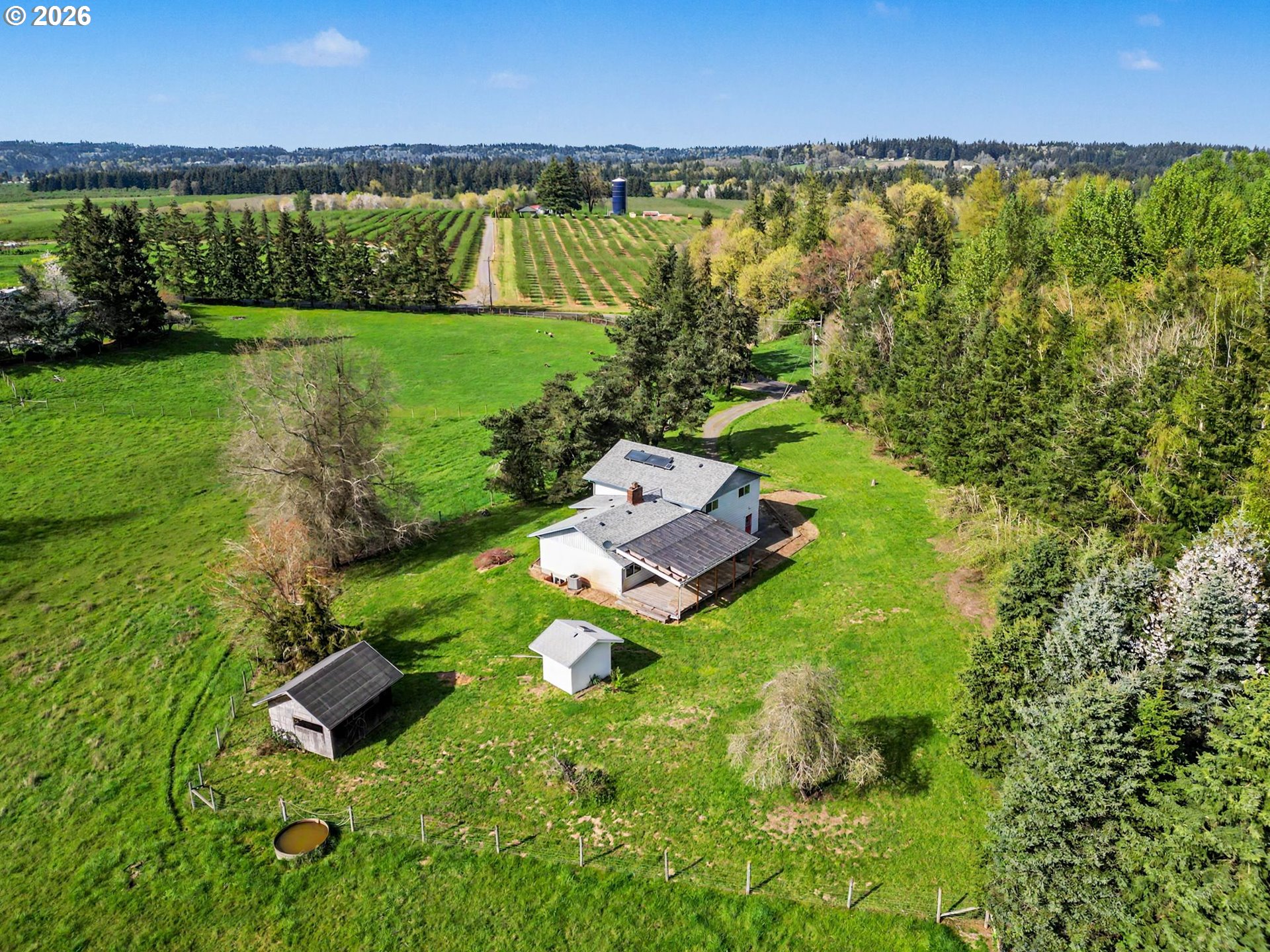11072 South Bremer Road Canby, OR 97013 - Photo 41 of 44 a garden view with a lake view