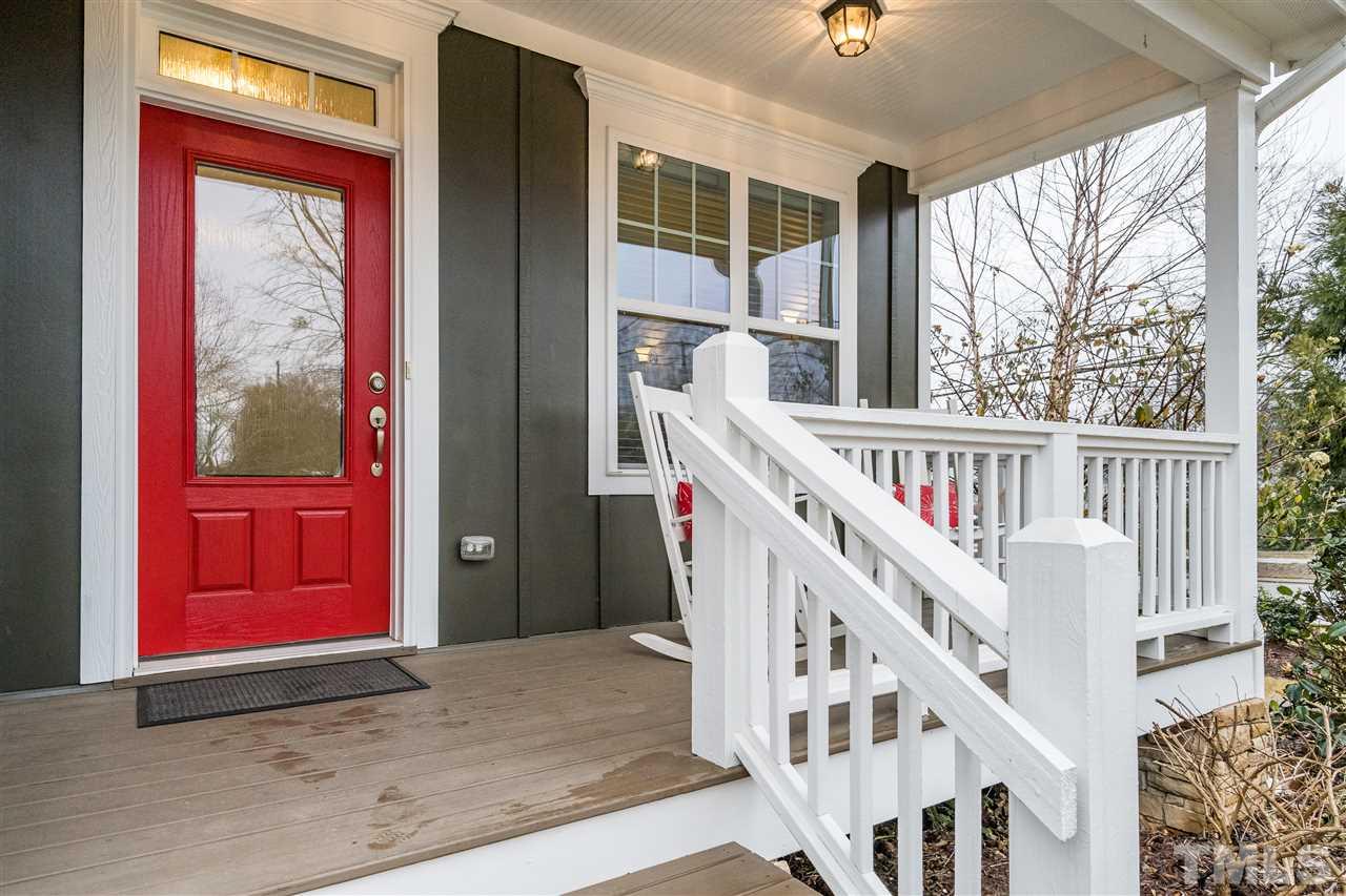 185 Pineland Circle Raleigh, NC 27606 - Photo 3 of 30 a view of an entryway with staircase