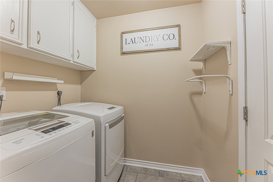 1102 End O Trail Harker Heights, TX 76548 - Photo 13 of 38 a utility room with dryer and washer