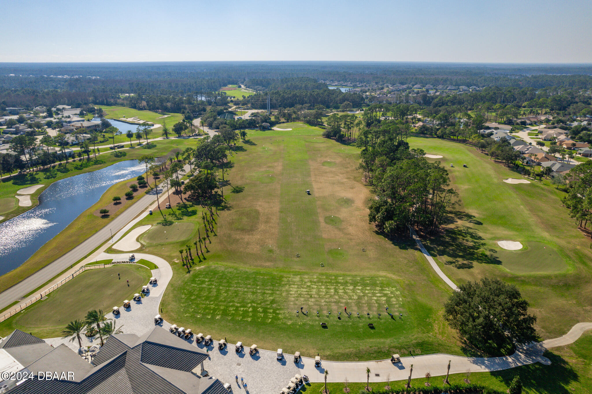 710 Dolphin Head Lane Ormond Beach, FL 32174 - Photo 41 of 42 an aerial view of a residential houses with outdoor space and swimming pool