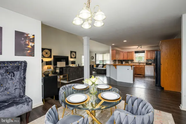 a kitchen with appliances cabinets and a counter top