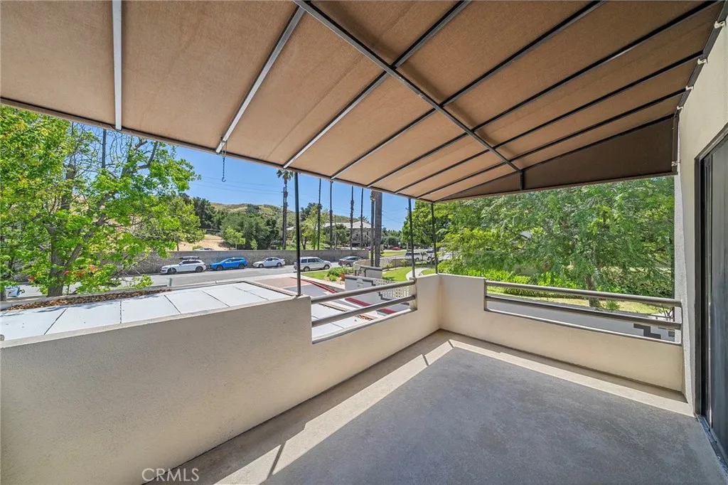 4277 Las Virgenes Road Calabasas, CA 91302 - Photo 12 of 28 Private front end unit with a super spacious covered patio with canyon views. No neighbors around you.