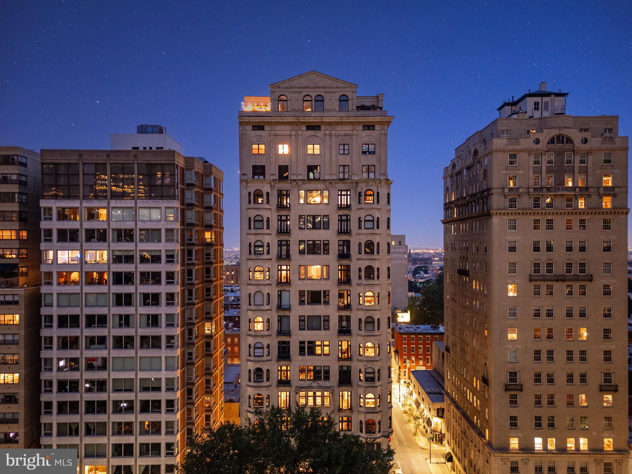 1830 Rittenhouse Square, Unit 17B Philadelphia, PA 19103 - Photo 34 of 39 a front view of a building