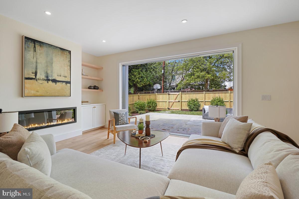 4339 Windom Place Northwest Washington, DC 20016 - Photo 20 of 45 a living room with furniture and a large window