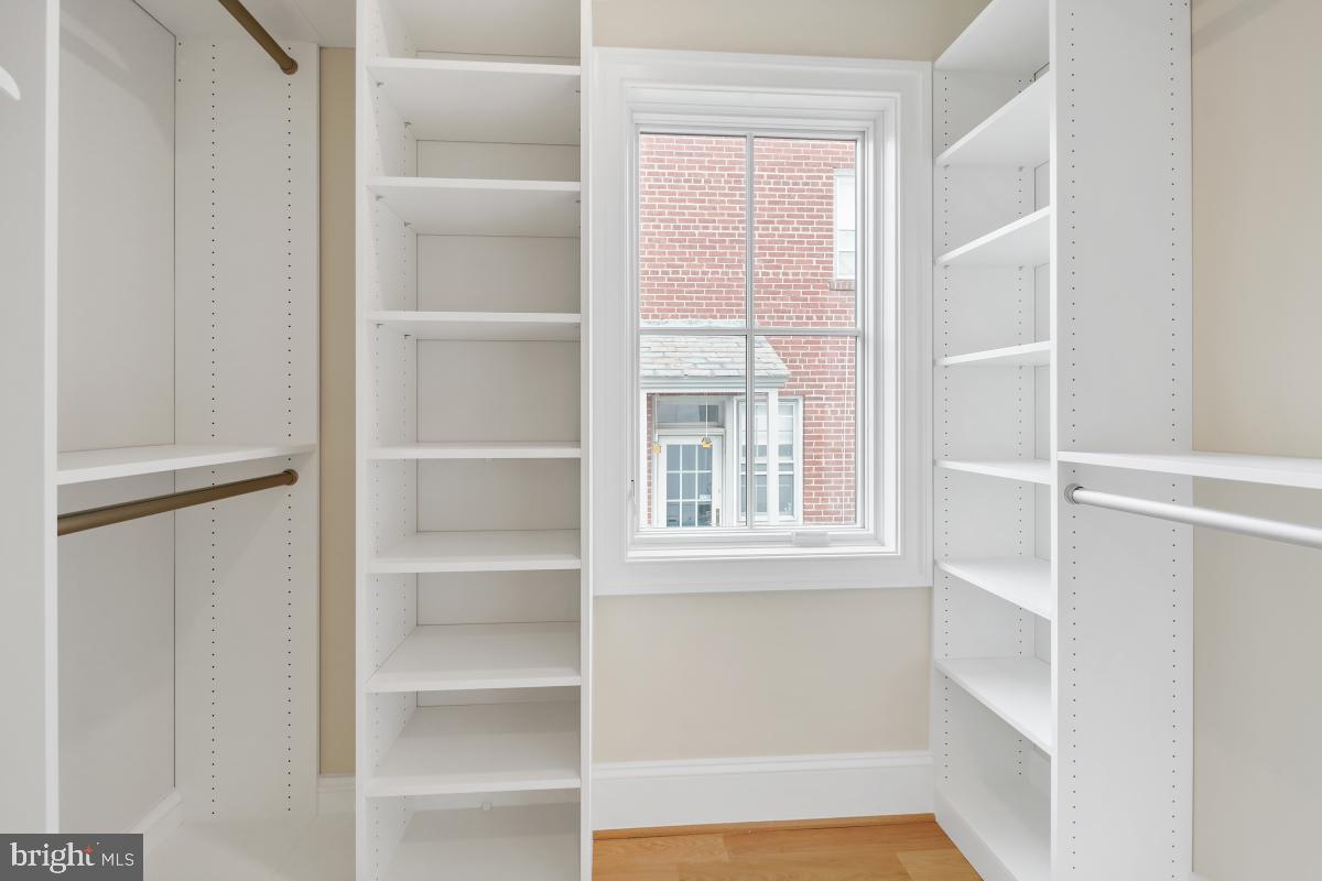 4339 Windom Place Northwest Washington, DC 20016 - Photo 39 of 45 a view of an empty walk in closet