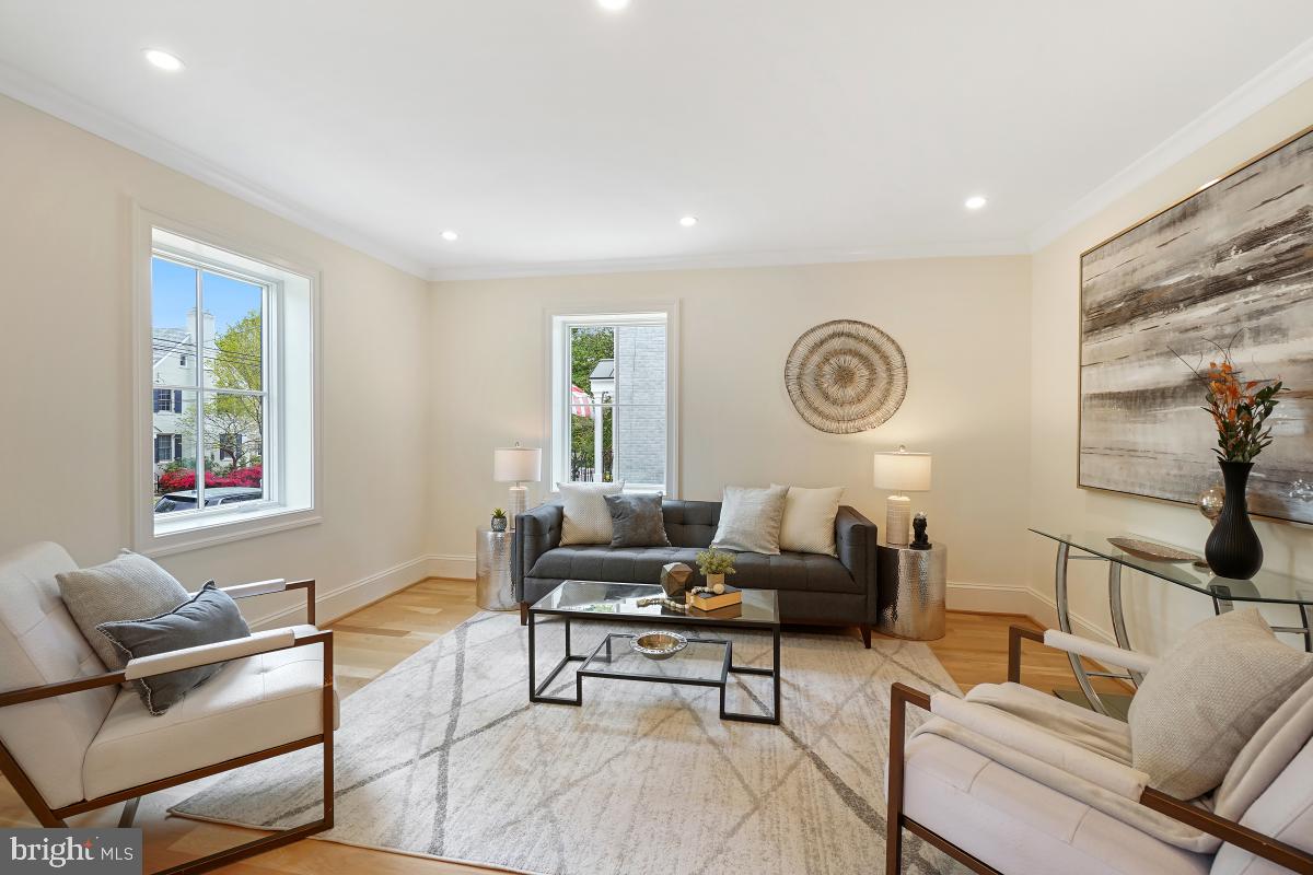 4339 Windom Place Northwest Washington, DC 20016 - Photo 5 of 45 a living room with furniture and a window
