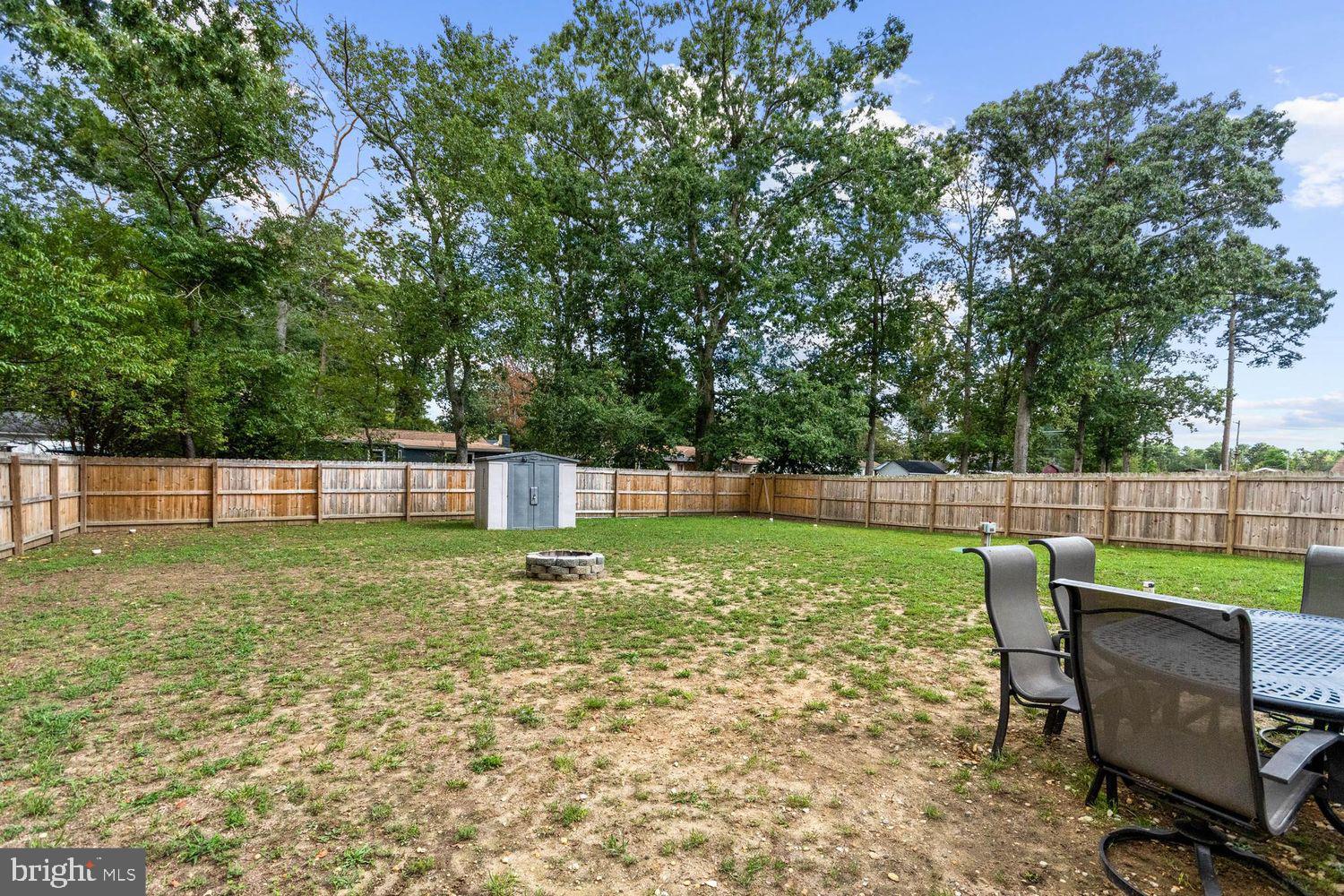 524 Cains Mill Road Williamstown, NJ 08094 - Photo 28 of 29 Back yard! Fully fenced in.