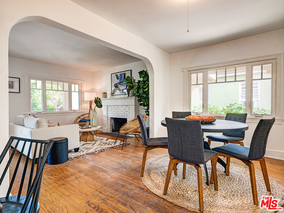 241 Ruth Avenue Venice, CA 90291 - Photo 22 of 25 a living room with furniture and a fireplace