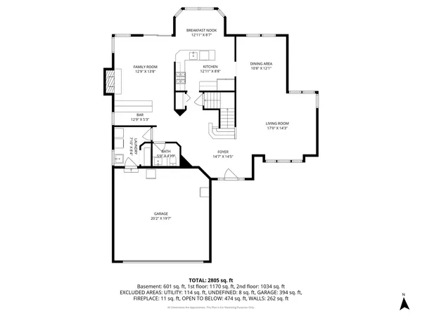 $489,900 | 909 Brompton Circle, Bolingbrook, IL 60440