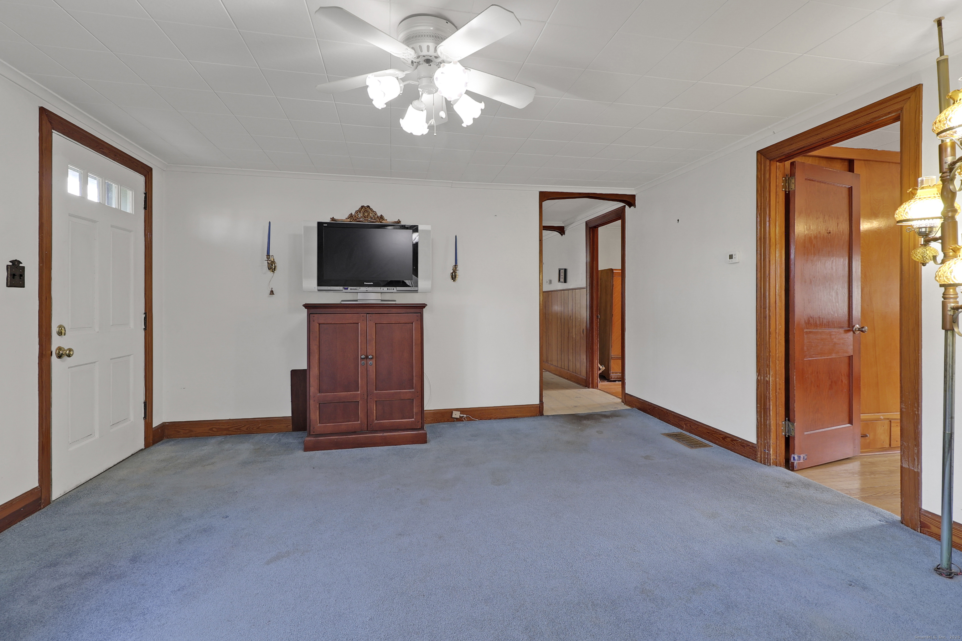 60 Frost Street Southington, CT 06479 - Photo 13 of 35 an empty room with chandelier fan