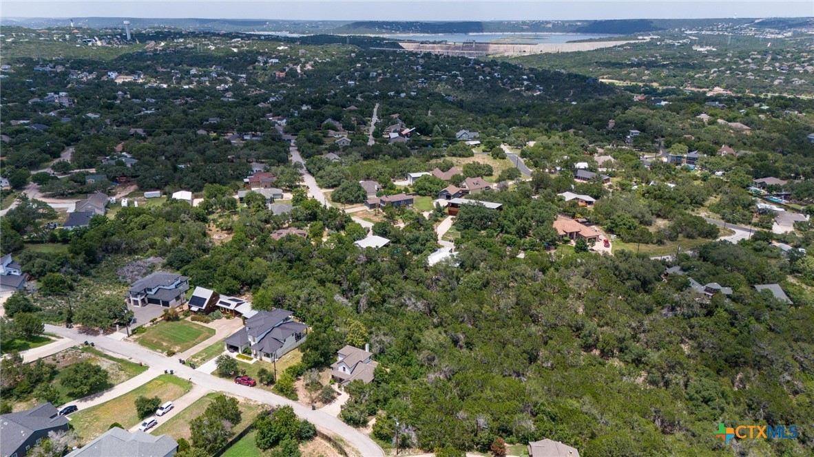 14422 Tuscola Circle Austin, TX 78734 - Photo 7 of 22 an aerial view of residential houses with outdoor space and trees