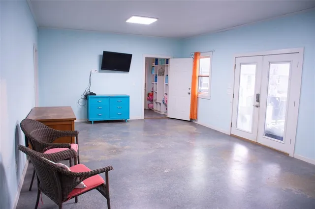 a view of an ocean and beach