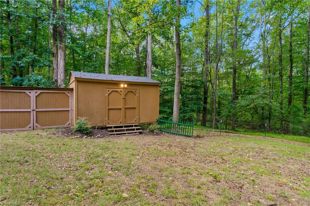 7206 Haw Ridge Road Summerfield, NC 27358 - Photo 46 of 49 Wired storage building