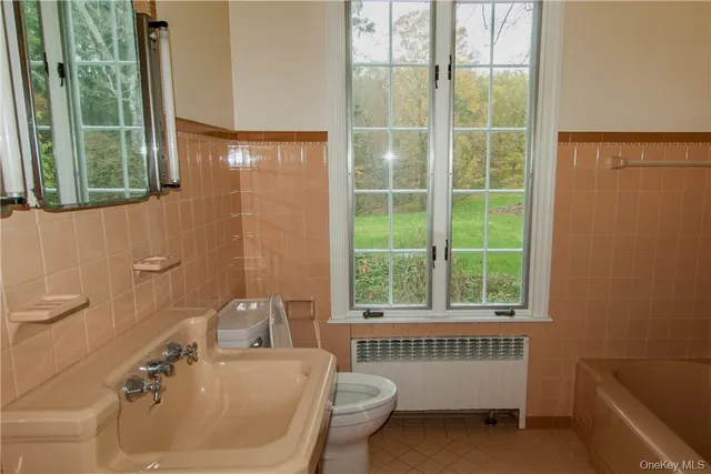 a bathroom with a sink and a bathtub