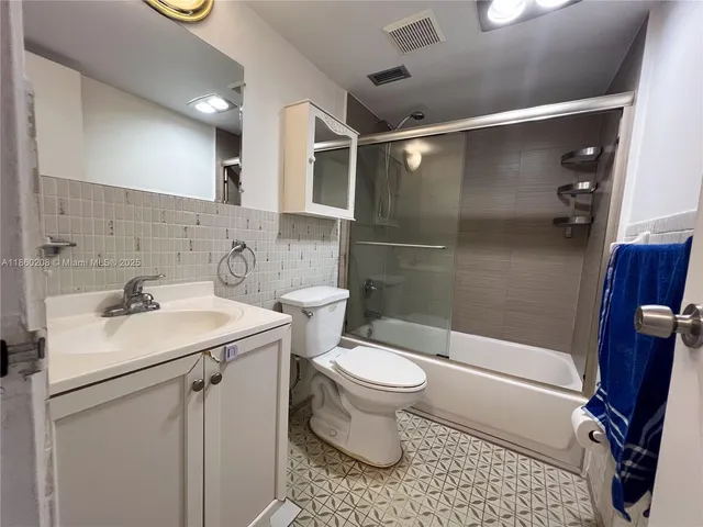 a view of backyard from door