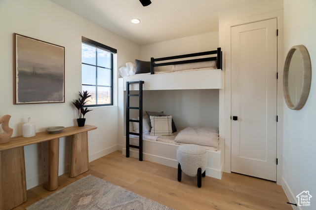 5366 Cyan Lane St. George, UT 84790 - Photo 18 of 39 Bedroom featuring wood finished floors