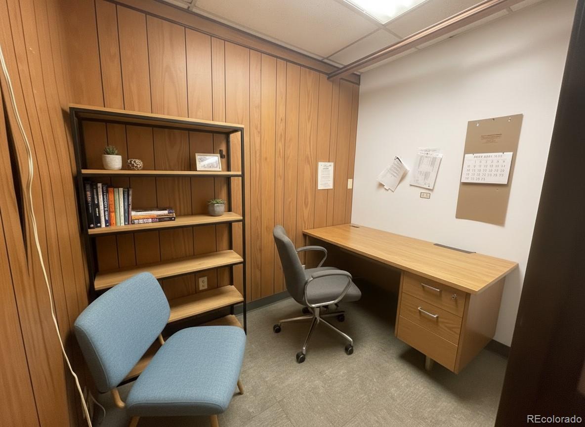 536-520 Cherokee Street Denver, CO 80204 - Photo 28 of 37 a view of a workspace with furniture and a window