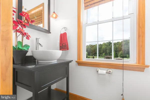 a house with trees in front of it