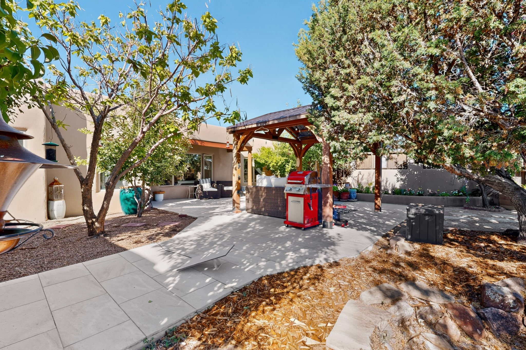 20 Moya Loop Santa Fe, NM 87508 - Photo 24 of 27 Front Door Court yard
