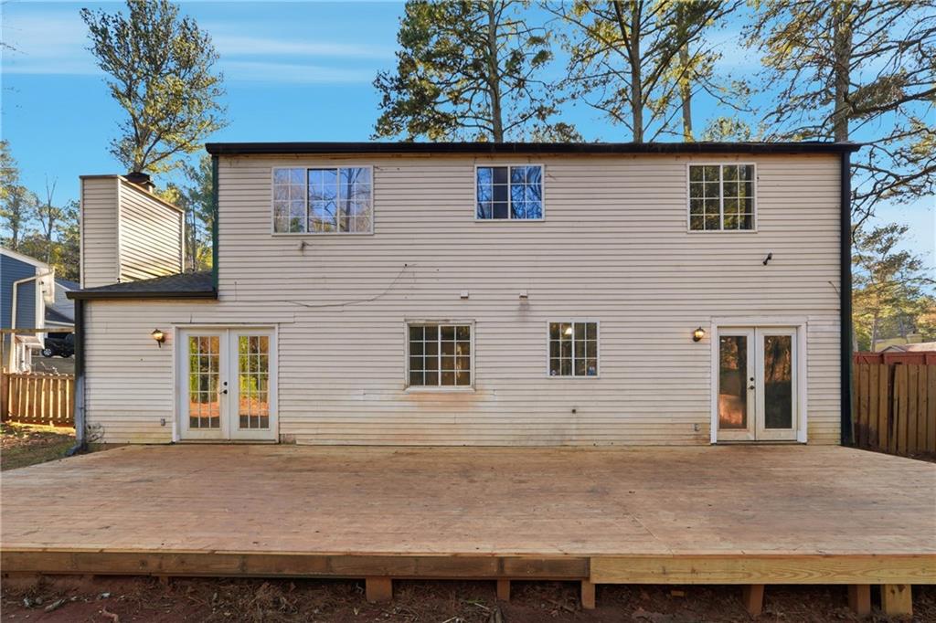 4828 Oak Path Stone Mountain, GA 30088 - Photo 37 of 40 a view of a house with a outdoor space
