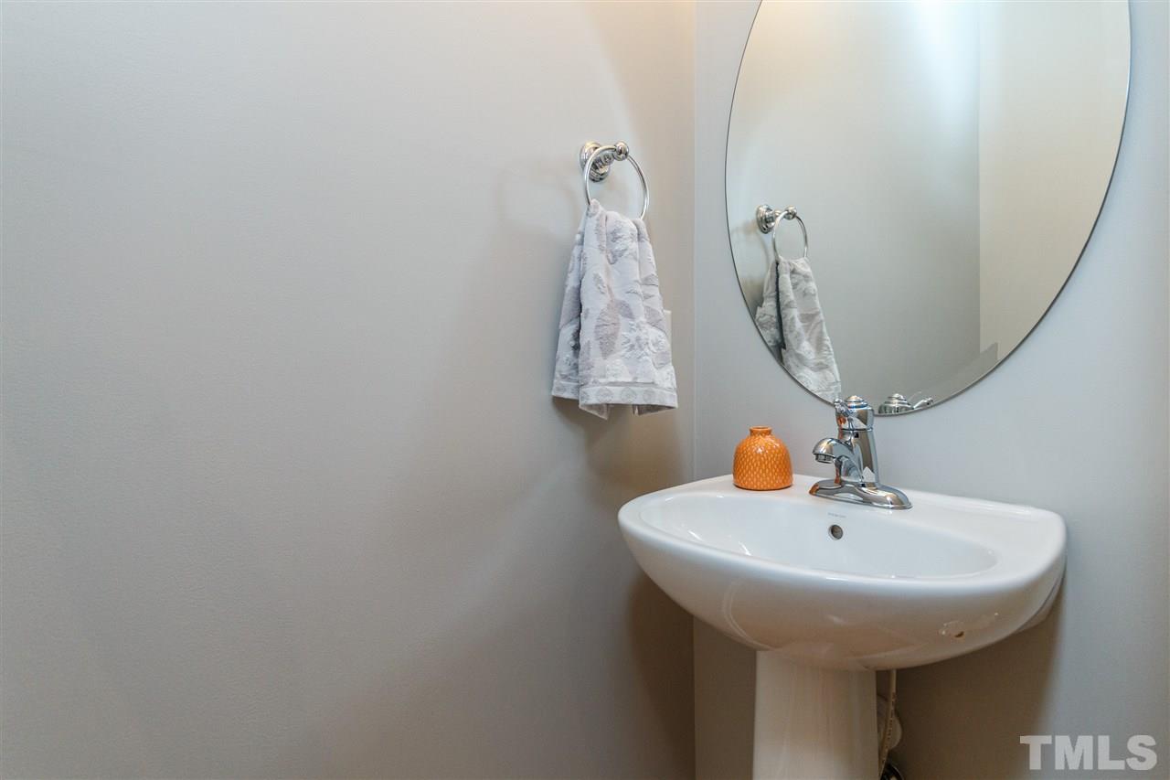 8306 Pilots View Drive Raleigh, NC 27617 - Photo 12 of 30 Downstairs half bath