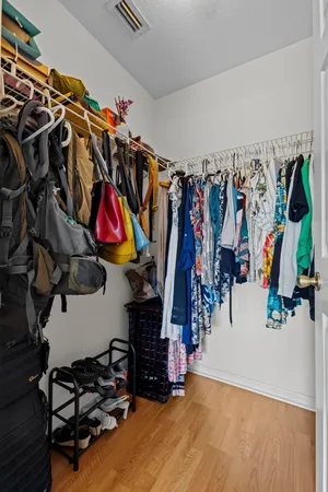 a view of gym equipment and children play room
