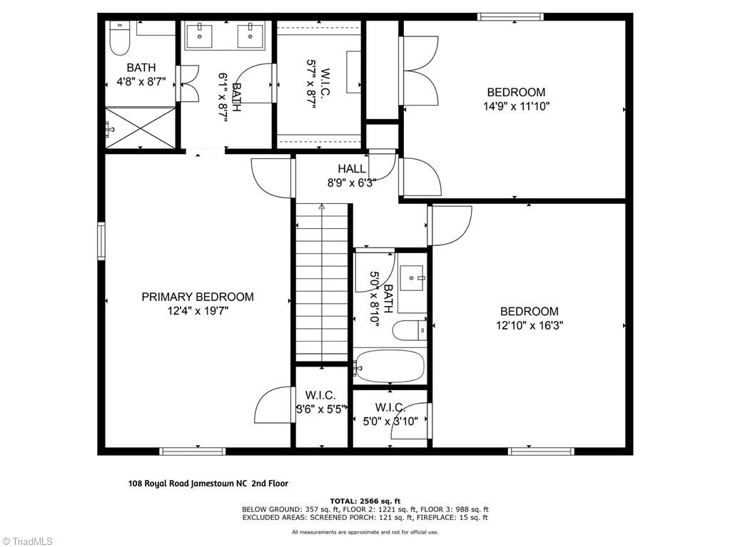 108 Royal Road Jamestown, NC 27282 - Photo 45 of 45 2nd floor