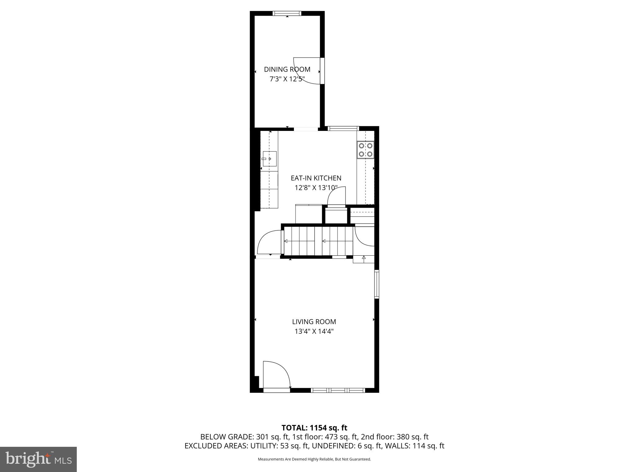 8362 Oakleigh Road Parkville, MD 21234 - Photo 11 of 28 a picture of a floor plan