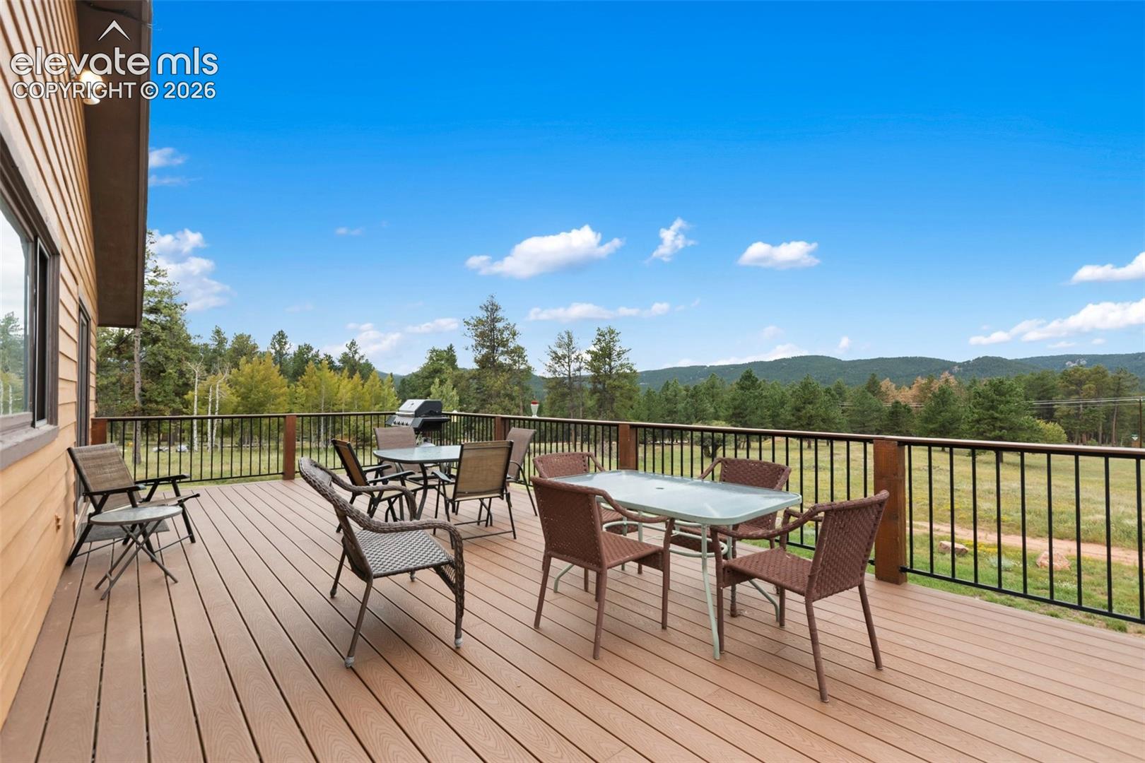 100 Mills Ranch Road Woodland Park, CO 80863 - Photo 15 of 49 Deck